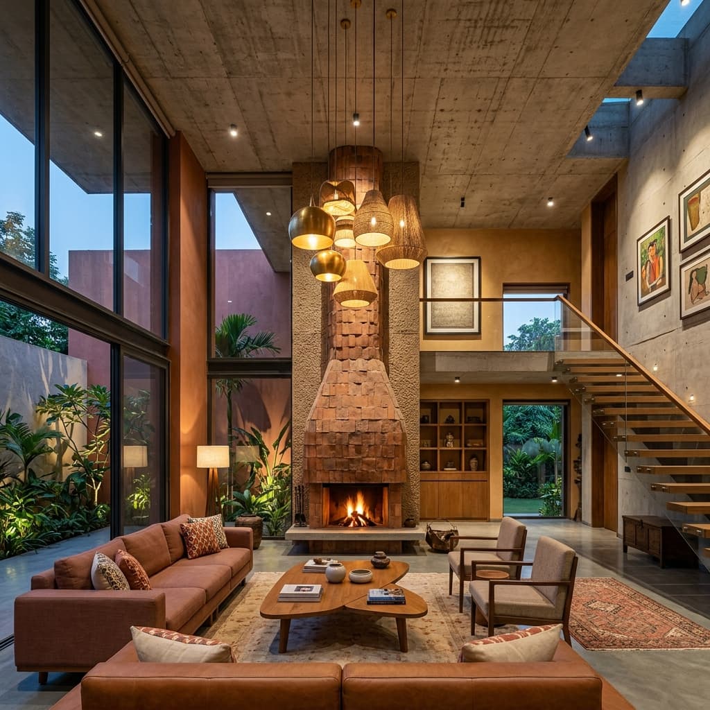 The Terracotta Residence — Residential interior design